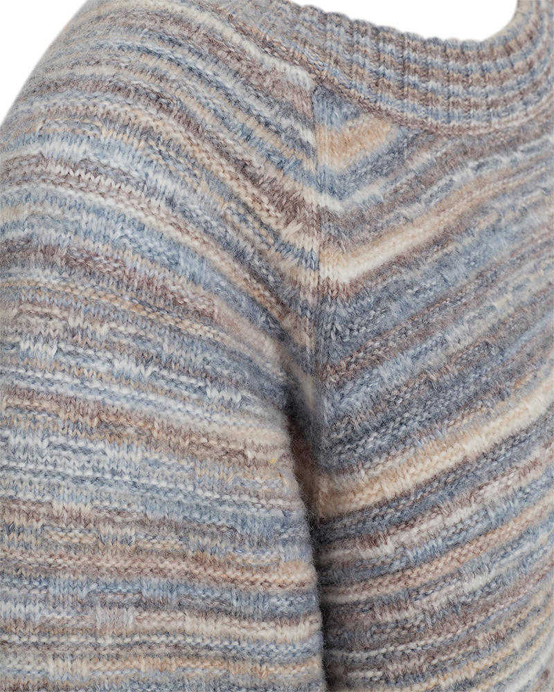 152455 | Freequent - Grsclas Blå mønstret