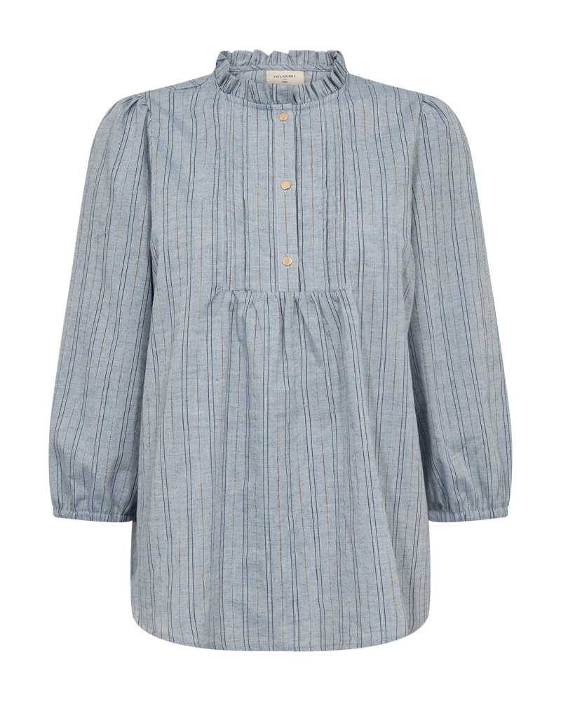 152436 | Freequent - Naleen Blå mønstret