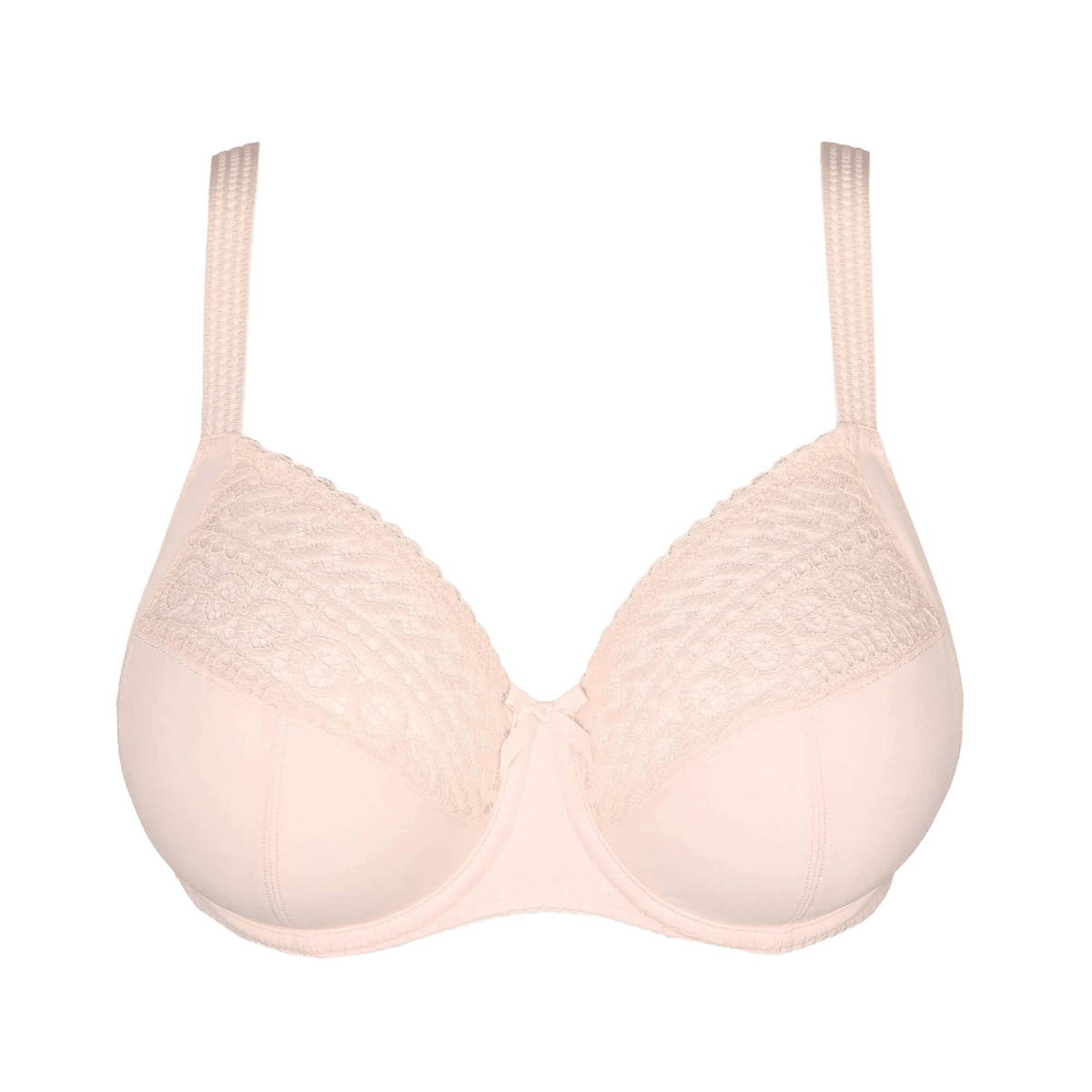 PrimaDonna Montara Crystal Pink-bh med blonder, støtte til store bryster og justerbare stropper.