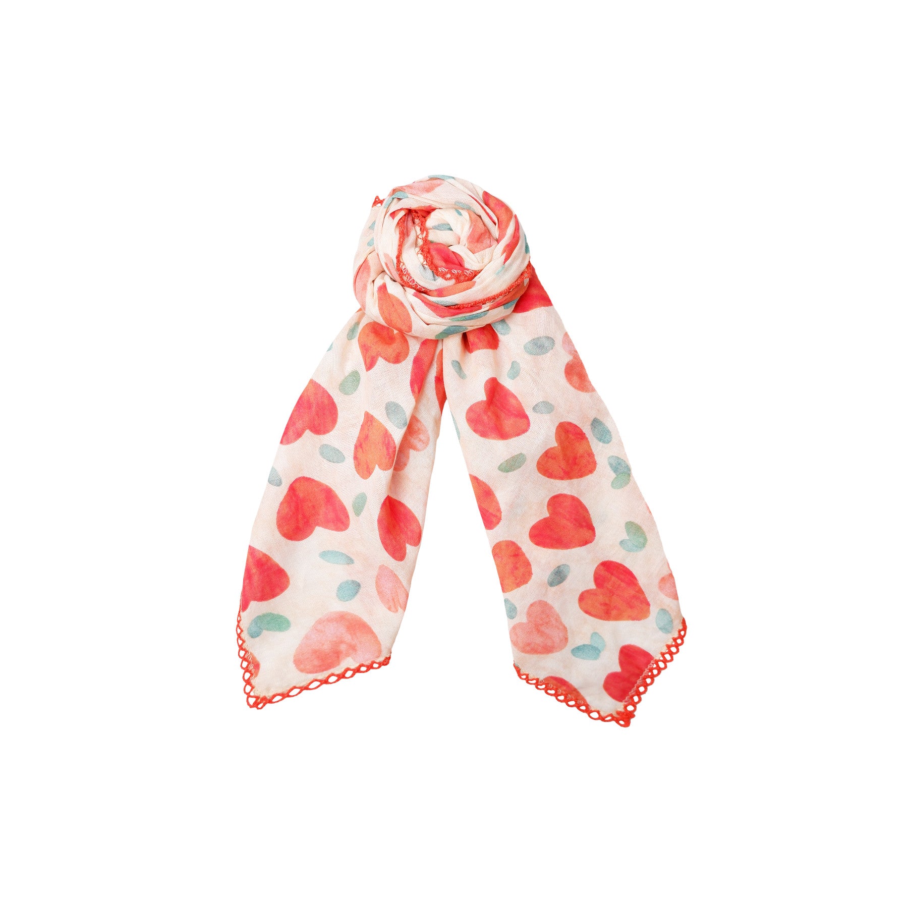 151676 | Black Colour - Salmaya Rød mønstret