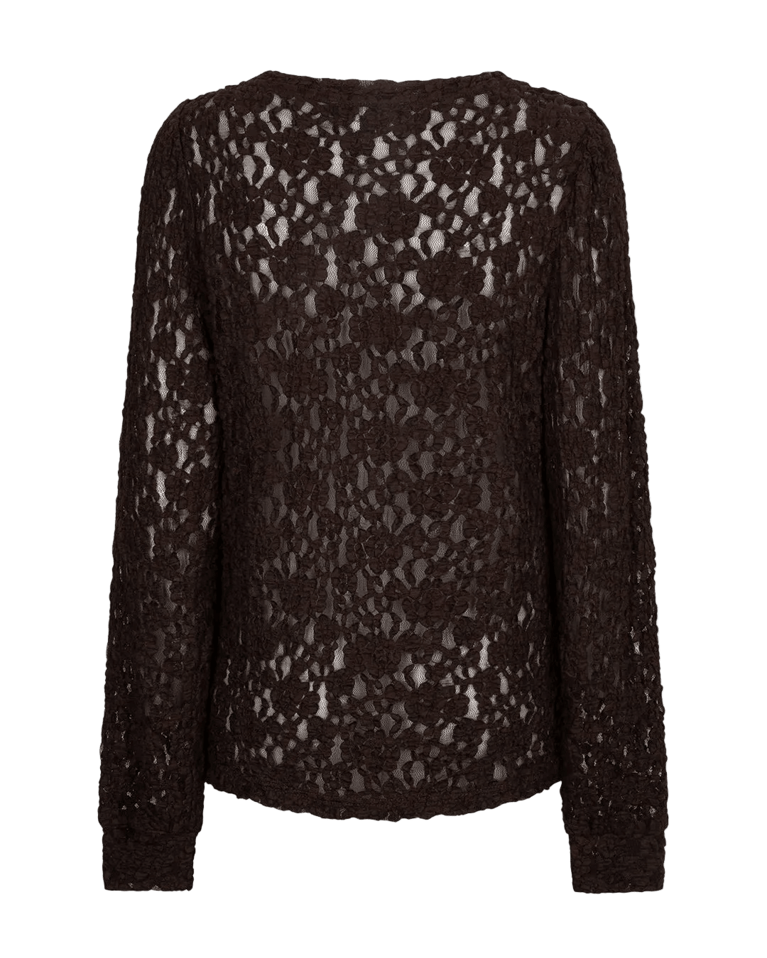 155902 | Red Button - Lace Mørkebrun