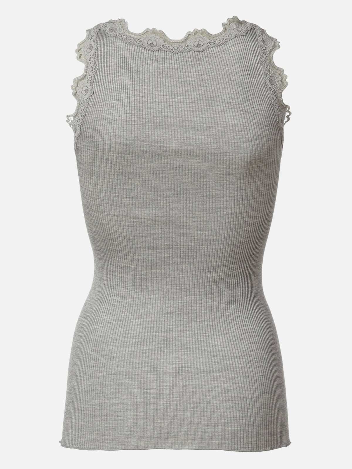 135622 | Rosemunde - Silk Top Grå