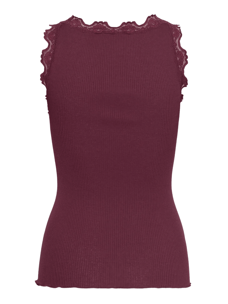 153235 | Rosemunde - Silk Top Bordeaux