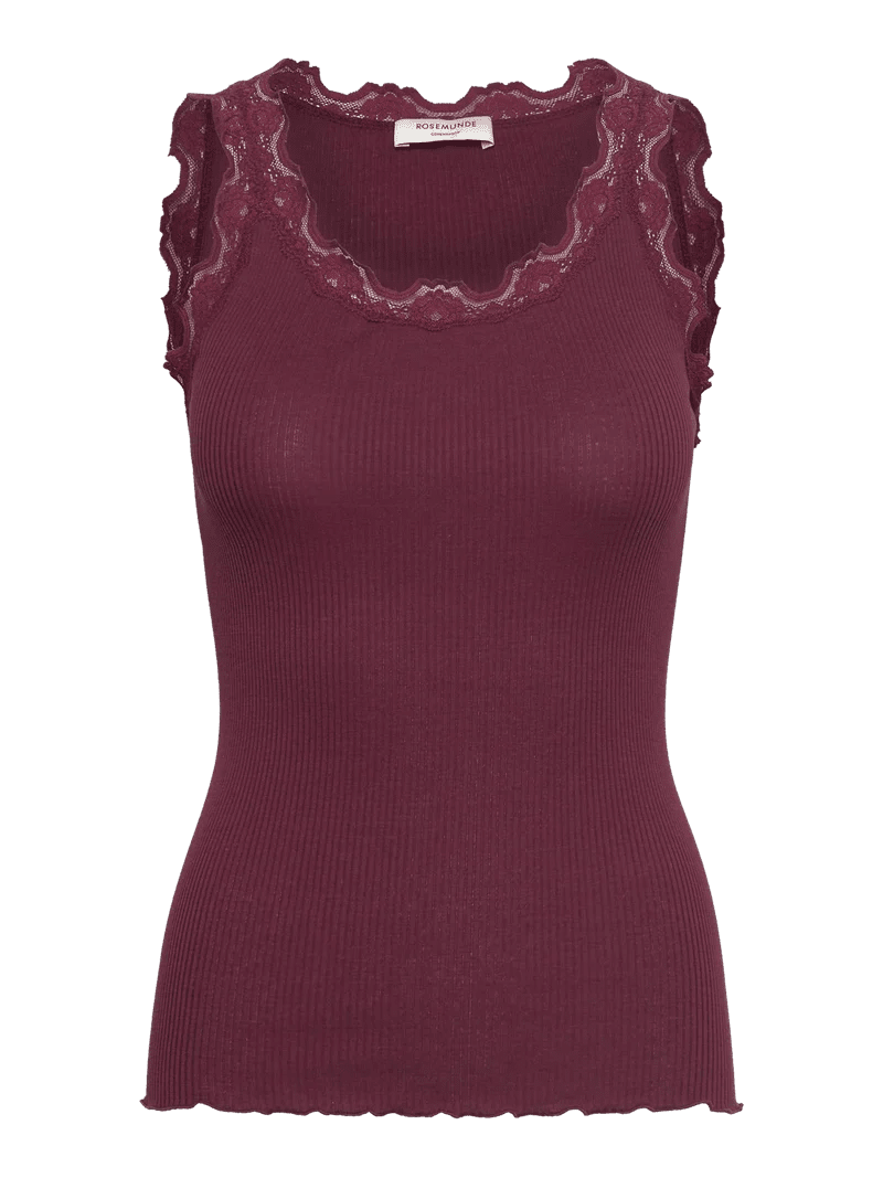 153235 | Rosemunde - Silk Top Bordeaux