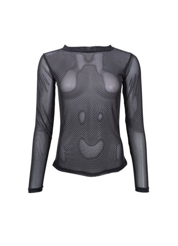 155539 | Black Colour - Jessie Sort mønstret