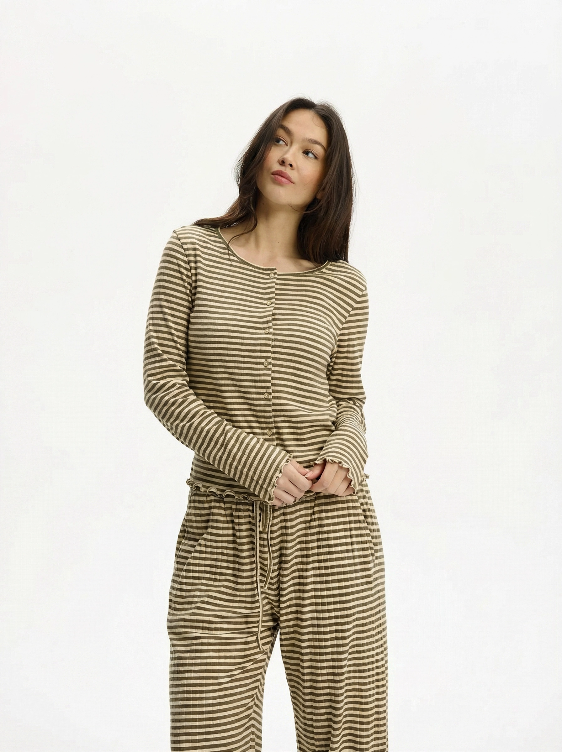 154495 | Kopenhaken - Soft Stripe Lysebrun