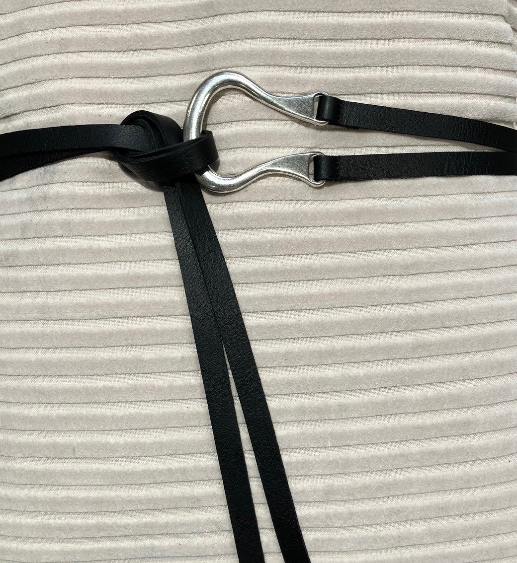 152405 | Vanzetti - 24mm Leather Belt Sort