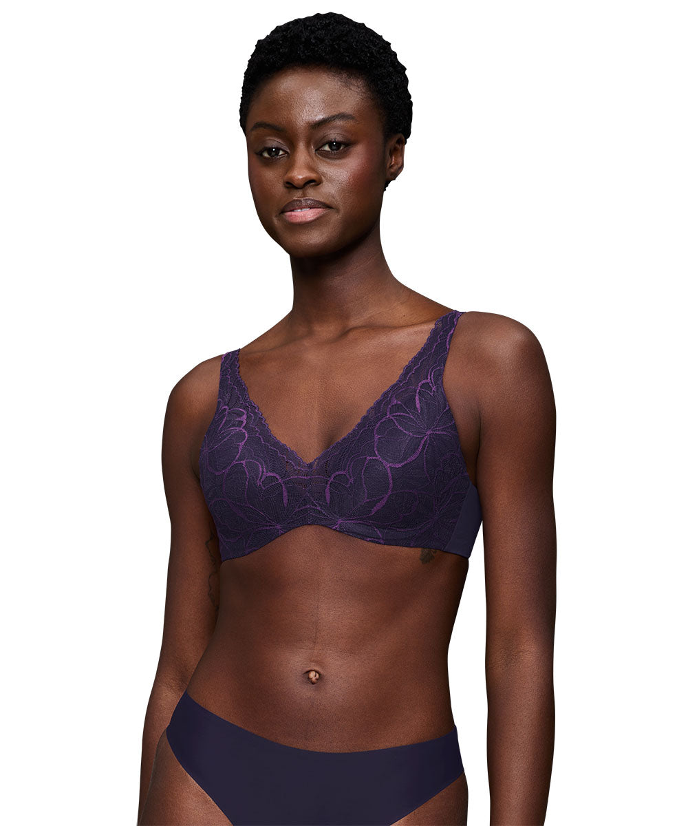 152144 | Triumph - Body Make-Up Illusion TS Lilla mønstret