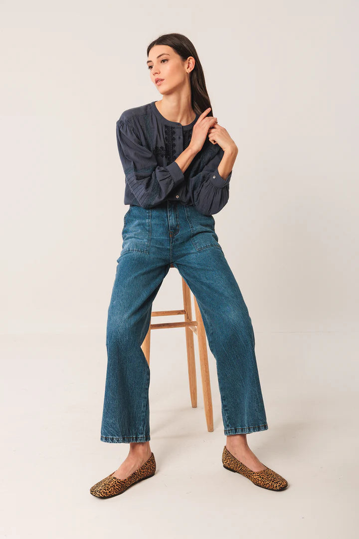 152260 | INDI & COLD - Camisa Blå