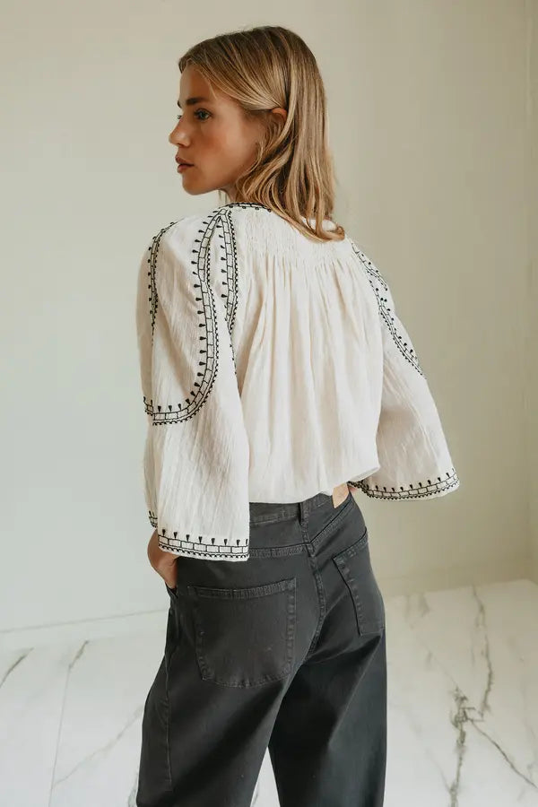 154054 | INDI & COLD - Camisa Champagne