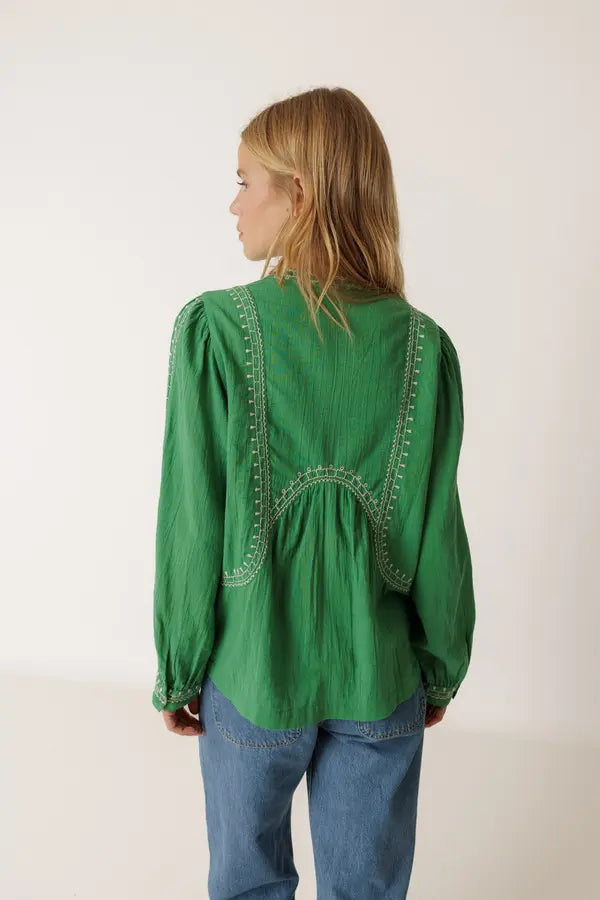 154061 | INDI & COLD - Camisa Grøn