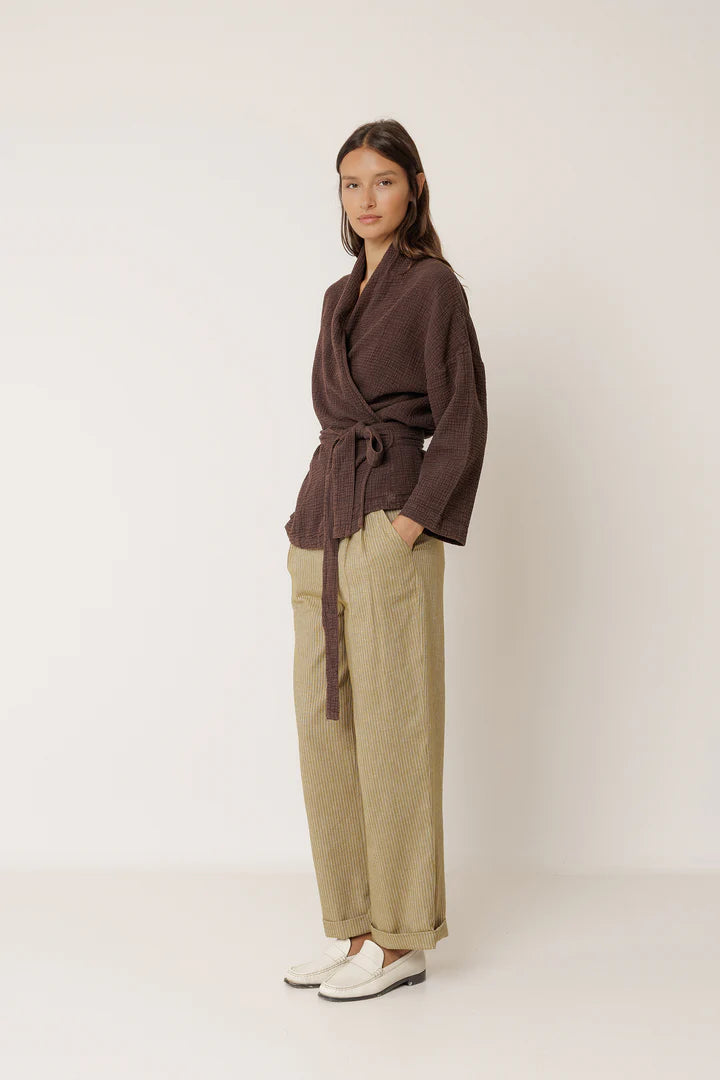 153861 | INDI & COLD - Cazadora Mørkebrun