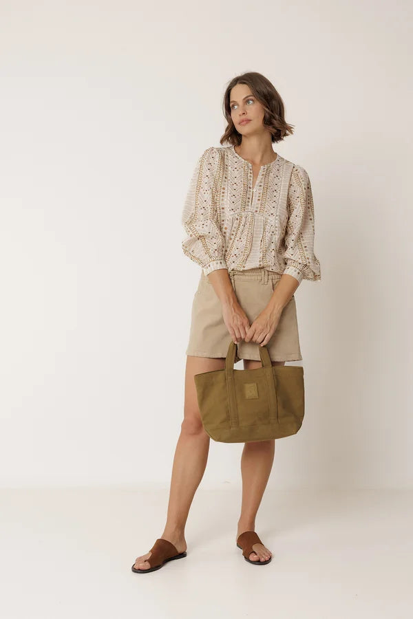 153862 | INDI & COLD - Camisa Mønstret