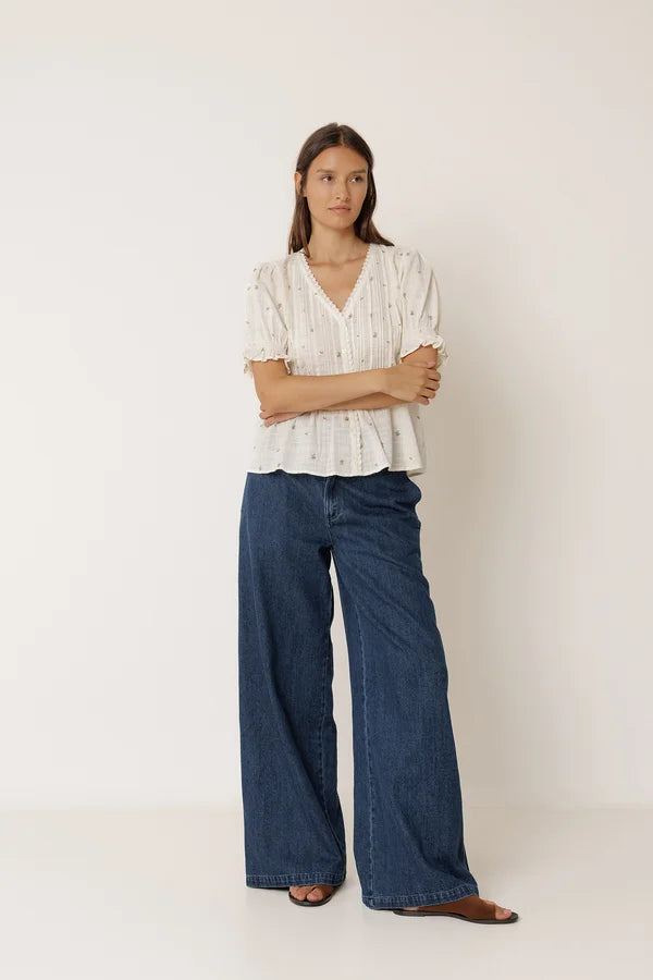 153864 | INDI & COLD - Camisa Off white