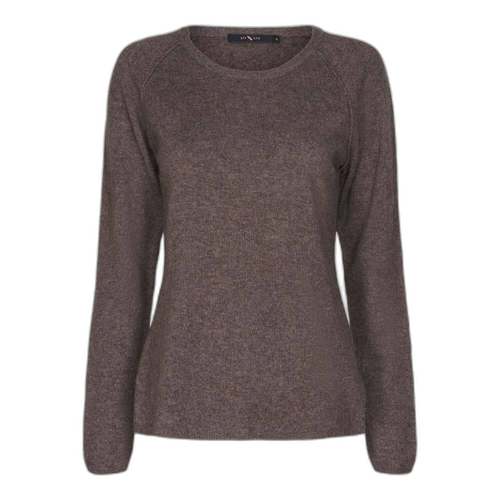 145607 | BTF CPH - Cashmere pullover Mørkebrun.