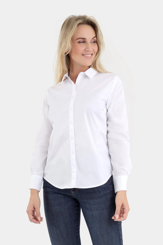 Skjorte i Hvid. fra 2-Biz