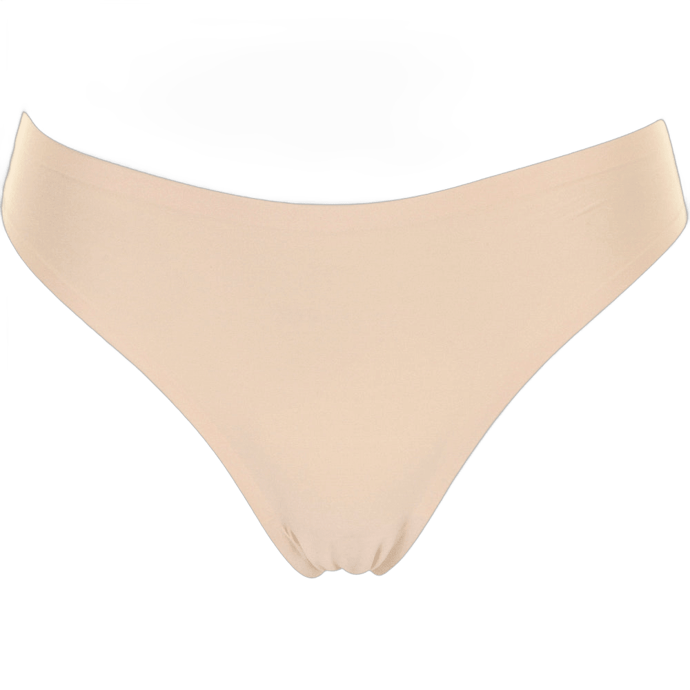 Chantelle Seamless Soft Stretch String-trusser med usynlige kanter på en ensfarvet hvid baggrund.