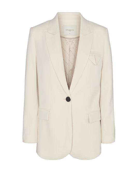 Blazer i Off-white.. fra Copenhagen Muse
