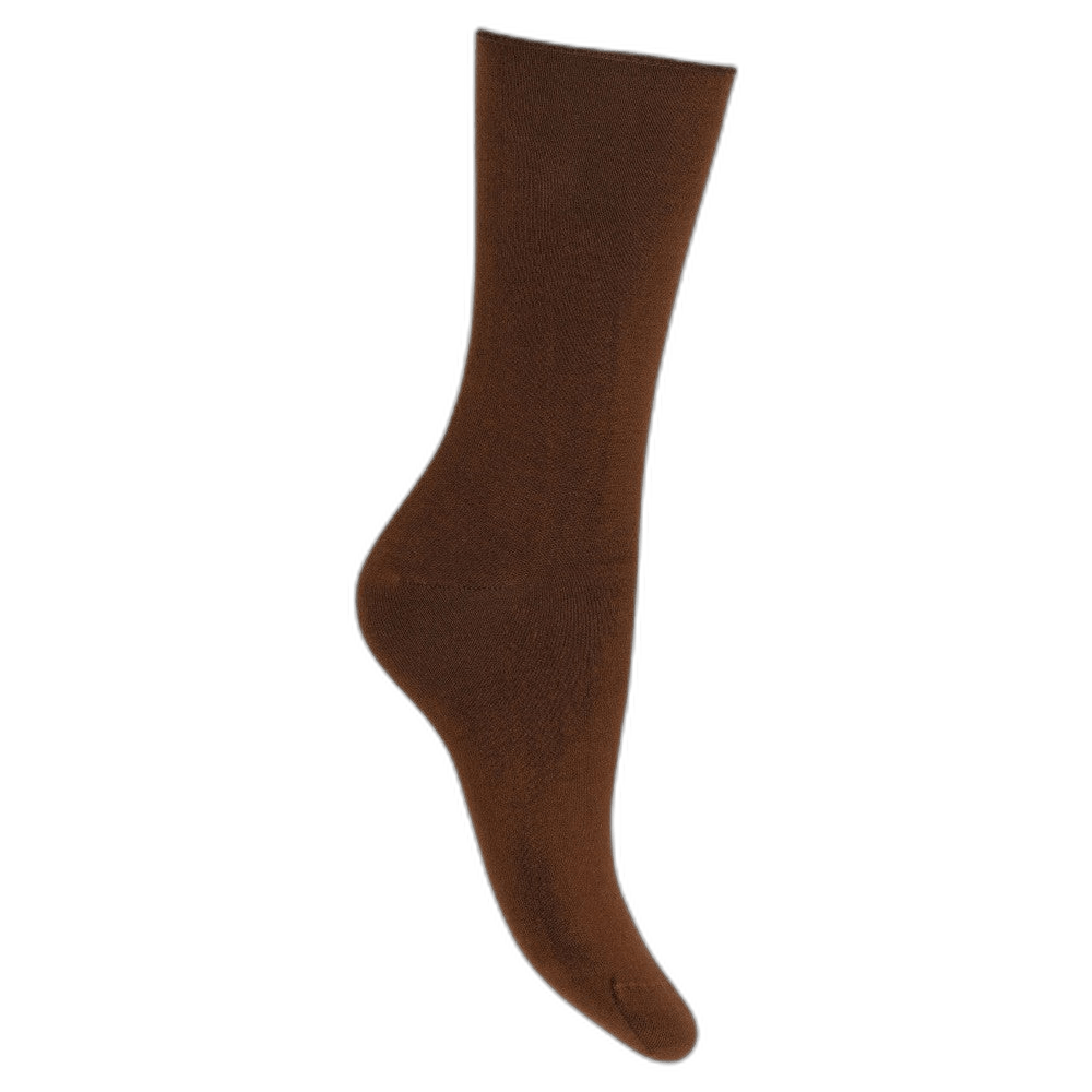 141631 | Decoy - Bamboo Ankle Mørkebrun.