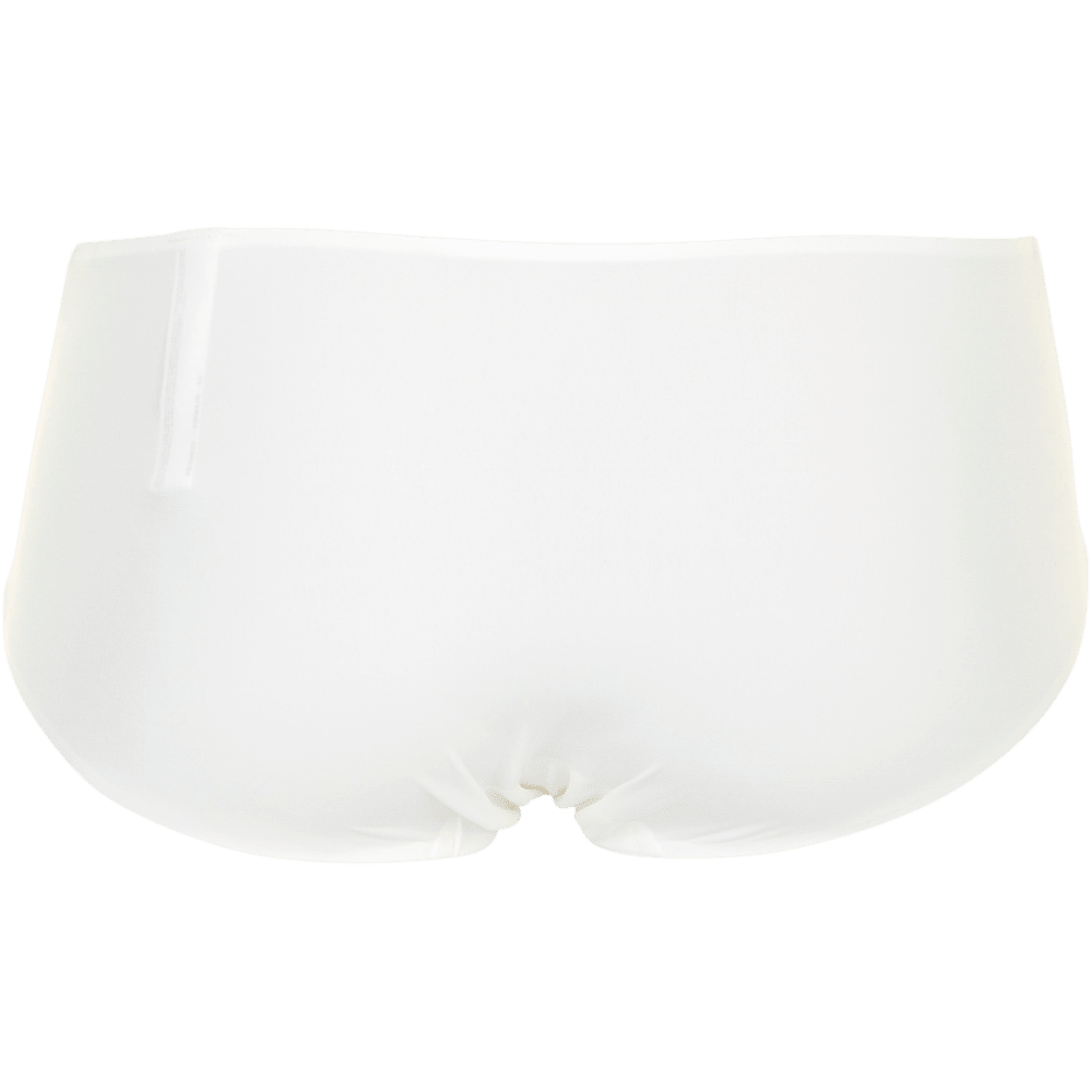 Marie Jo Tom 131098 – hipster-trusser med høj talje i naturlig off-white, vist bagfra med en sømløs, usynlig finish.