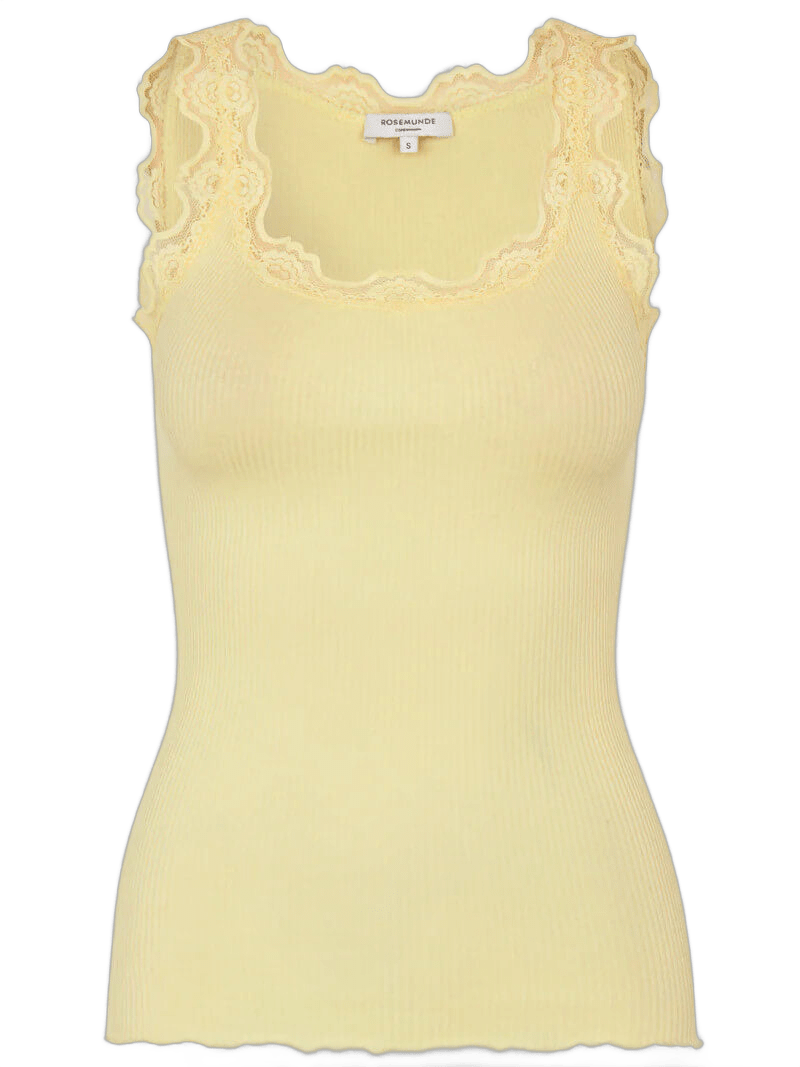 147005 | Rosemunde - Silk top Gul...